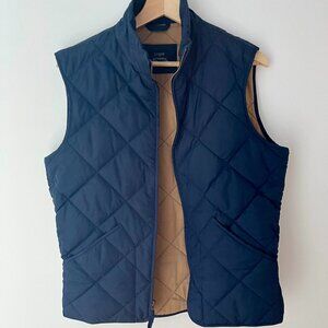 J Crew quilted walker vest